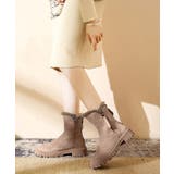 ファーブーツ 厚底 ショートブーツ 秋冬 | Miniministore | 詳細画像8