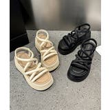 ストラップサンダル 厚底 韓国風 夏靴 | Miniministore | 詳細画像1