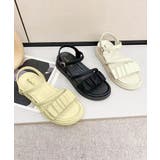 厚底サンダル レディース 美脚 夏靴 | Miniministore | 詳細画像5 