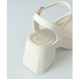 サンダル 厚底太ヒール クロスストラップ | Miniministore | 詳細画像19 