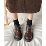 厚底ローファー レースアップ 美脚くつ | Miniministore | 詳細画像10