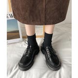 厚底ローファー レースアップ 美脚くつ | Miniministore | 詳細画像3
