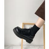 厚底ローファー レースアップ 美脚くつ | Miniministore | 詳細画像6