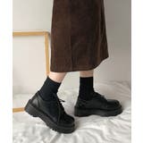 厚底ローファー レースアップ 美脚くつ | Miniministore | 詳細画像7