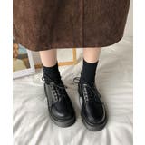 厚底ローファー レースアップ 美脚くつ | Miniministore | 詳細画像8