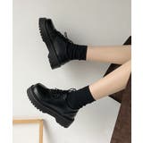 厚底ローファー レースアップ 美脚くつ | Miniministore | 詳細画像9