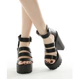 厚底ハイヒール サンダル レディース夏 | Miniministore | 詳細画像1