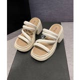 ミュールサンダル 厚底 太ヒール 美脚夏 | Miniministore | 詳細画像5
