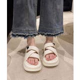 厚底 ミュールサンダル クロスベルト 夏 | Miniministore | 詳細画像5