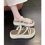 厚底サンダル ミュールサンダル 美脚夏靴 | Miniministore | 詳細画像8 