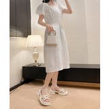 ストラップサンダル レディース 太ヒール | Miniministore | 詳細画像8 