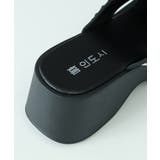 厚底サンダル ミュールサンダル 夏 美脚 | Miniministore | 詳細画像15 