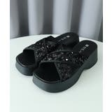 厚底サンダル ミュールサンダル 夏 美脚 | Miniministore | 詳細画像8 