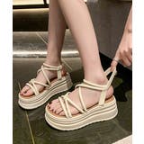厚底 ストラップサンダル 美脚 夏靴 | Miniministore | 詳細画像10 