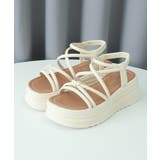 厚底 ストラップサンダル 美脚 夏靴 | Miniministore | 詳細画像18 