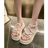 厚底 ストラップサンダル 美脚 夏靴 | Miniministore | 詳細画像8 