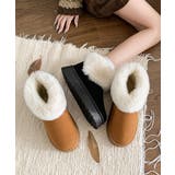 ムートンブーツ 厚底 ファーブーツ 秋冬 | Miniministore | 詳細画像19 
