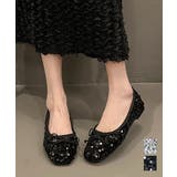 パンプス キラキラ バレエシューズ | Miniministore | 詳細画像1