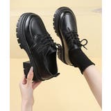 ローファー レディース 厚底 編み上げ | Miniministore | 詳細画像2
