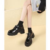 ローファー レディース 厚底 編み上げ | Miniministore | 詳細画像8