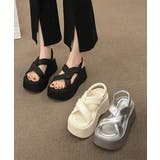 厚底サンダル クロスベルト レディース夏 | Miniministore | 詳細画像12