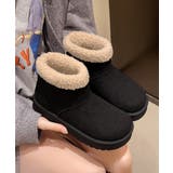 ムートンブーツ 厚底無地 ショートブーツ | Miniministore | 詳細画像10 
