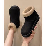 ムートンブーツ 厚底無地 ショートブーツ | Miniministore | 詳細画像12 