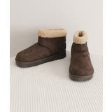 ムートンブーツ 厚底無地 ショートブーツ | Miniministore | 詳細画像26 