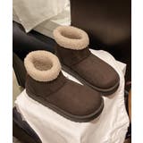 ムートンブーツ 厚底無地 ショートブーツ | Miniministore | 詳細画像9 