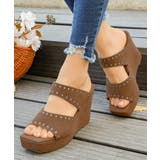 ウエッジソール 厚底サンダル 美脚 夏靴 | Miniministore | 詳細画像11 