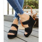 ウエッジソール 厚底サンダル 美脚 夏靴 | Miniministore | 詳細画像5 