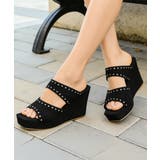 ウエッジソール 厚底サンダル 美脚 夏靴 | Miniministore | 詳細画像6 