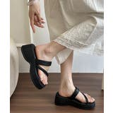 ストラップサンダル 異素材 レディース夏 | Miniministore | 詳細画像3