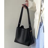 ショルダーバッグ 黒 無地 トートバッグ | Miniministore | 詳細画像6 