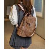 大容量リュック PUレザーリュックサック | Miniministore | 詳細画像5