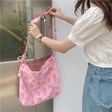 花柄トートバッグ ショルダーバッグ 軽量 | Miniministore | 詳細画像10