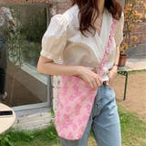 花柄トートバッグ ショルダーバッグ 軽量 | Miniministore | 詳細画像11