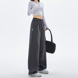 スウェットパンツ ハイウエスト 春秋冬 | Miniministore | 詳細画像8