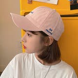 英字ロゴキャップ 刺しゅう 帽子 小顔 | Miniministore | 詳細画像11 