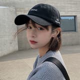 英字ロゴキャップ 刺しゅう 帽子 小顔 | Miniministore | 詳細画像4 