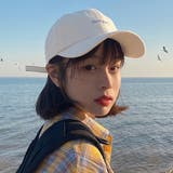 英字ロゴキャップ 刺しゅう 帽子 小顔 | Miniministore | 詳細画像7 