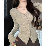 カーディガン vネック レディース韓国風 | Miniministore | 詳細画像1
