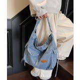 デニム ショルダーバッグ A4 大容量 | Miniministore | 詳細画像5 