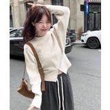 ニットトップス セーター 春秋冬 韓国風 | Miniministore | 詳細画像18