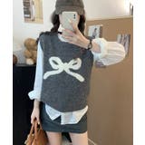 ニットベスト レディース ニットジレ | Miniministore | 詳細画像2 