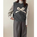 ニットベスト レディース ニットジレ | Miniministore | 詳細画像9 