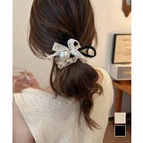 ヘアゴム シュシュ レース蝶結び 韓国風 | Miniministore | 詳細画像1