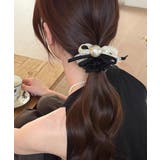 ヘアゴム シュシュ レース蝶結び 韓国風 | Miniministore | 詳細画像7