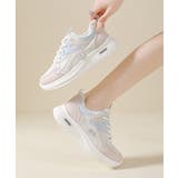厚底スニーカー 韓国風配色 ローカット | Miniministore | 詳細画像12
