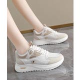 厚底スニーカー 韓国風配色 ローカット | Miniministore | 詳細画像5